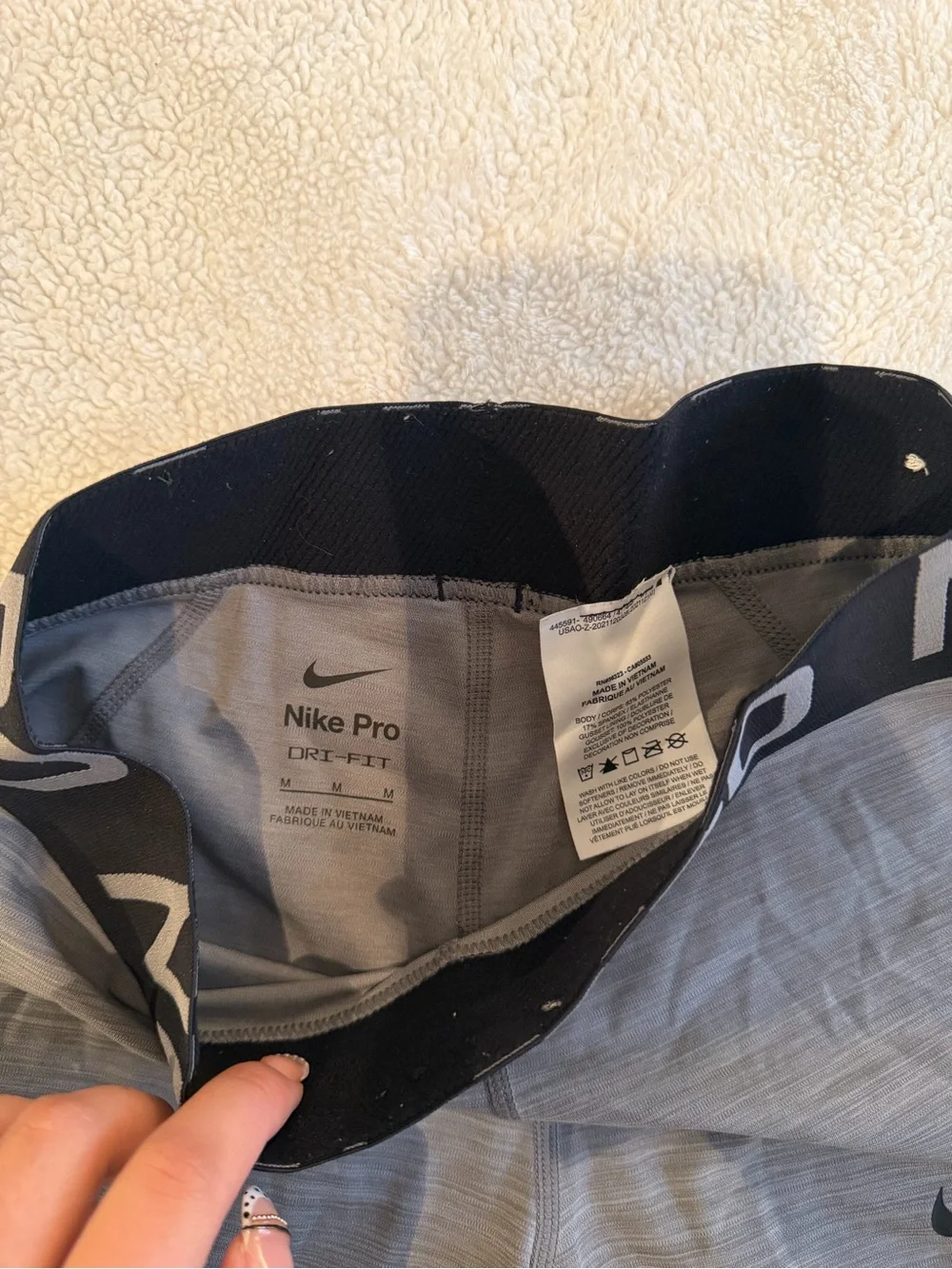 4 nike pro shorts- slide to see more